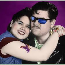 Happy Sibling's Day to my favourite big brother, Mike Thompson! Here's a  little throwback photo that Dennis Fletcher took of us. My mom wanted a  nice new photo of us to hang