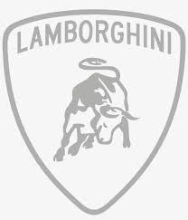 The lamborghini logo is in the shape of a shield that is filled with a black background and outlined with gold. Lamborghini Logo Transparent Lamborghini Logo Black And White Free Transparent Png Download Pngkey