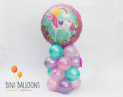 Unicorn Balloon Centerpiece Magical Unicorn Party Decoration Pastel Unico Unicorn Party Decorations Birthday Party Centerpieces First Birthday Centerpieces