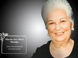 Muere la maestra Coco Flores Montúfar docente del Instituto América