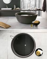 4.zero water absorption, stain resistant finish, virus. 8 Stunning Examples Of Bathtubs Made From Solid Stone