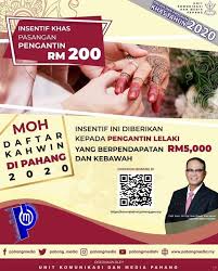 Prosedur dokumen kahwin pkp pkpb 2021. Pejabat Agama Islam Daerah Bentong Syarat Kelayakan Insentif Khas Pasangan Pengantin Yang Berdaftar Di Negeri Pahang Insentif Ini Disediakan Untuk Pasangan Yang Pengantin Lelakinya Berpendapatan Rm5000 00 Dan Ke Bawah Tertakluk Kepada