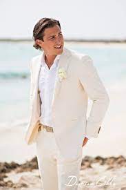 5 essential beach bridal look tips and 25 ideas; 18 Men S Wedding Attire For Perfect Celebration Mens Beach Wedding Attire Mens Wedding Attire Beach Wedding Groom Attire