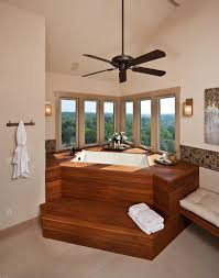 Master bathroom corner tub with windows corner whirlpool. 30 Creative Ideas To Transform Boring Bathroom Corners
