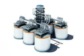 Petrochemical Industrial Plant Industrial Architecture Pipeline Construction 3d Model Architecture