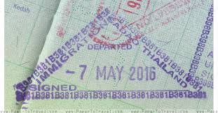 A few parting recommendations for border runners… south east asia backpacker newsletter. Border Pass Malaysia Thailand Booklet Edition 2015