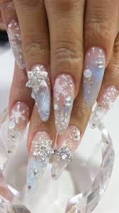 40 Ideas For Wedding Nail Designs Cuded Wedding Nail Art Design Wedding Nails Design Bridal Nails
