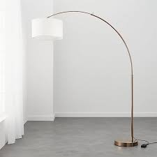 Big Dipper Arc Brass Floor Lamp Reviews Cb2 Brass Floor Lamp White Floor Lamp Gold Floor Lamp