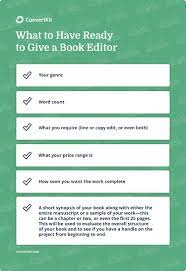 So you can buy one round of editing, or you can invest in your writing project with two or more rounds—a process much like the one manuscripts go through at traditional publishing houses. How To Find An Editor As A Self Publisher Get The Feedback You Need