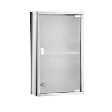Ideal for home or work, you can now rest easy knowing that your medication is safe. Medicine Cabinet Rectangular Polished Frosted Glass Door Jo07 Bathroom Origins
