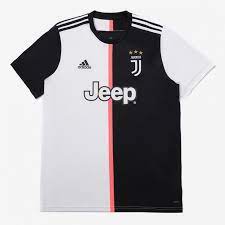 Instead of lots of black and white stripes, there are two black stripes on either side of a white stripe down the center of the jersey. Juventus Jersey 2019 2020 Home Kit Adidas Juventus Official Online Store