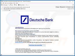 In order to maintain discretion, please do not email any confidential information such as you can also find the address of all our locations worldwide at db.com/addresses. How To Remove Deutsche Bank Email Virus Virus Removal Instructions Updated