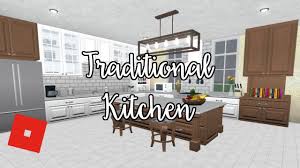 I love the sims especially without the wickedwhims mod. Welcome To Bloxburg Traditional Kitchen Speed Build Youtube