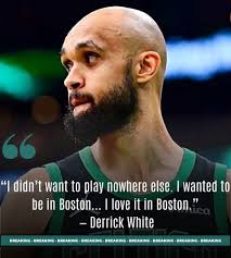 No hesitation. No doubts. Just loyalty. Derrick White never thought twice  about signing his extension with the Celtics. Speaking