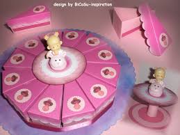 Papiertorte Zur Geburt Torte Madchen Birth Paper Cake Girl Papercake Paper Cake Cake Torte