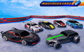 But watch out, the edges are steep and there are some little surprises and gold coins along the way. Water Slide Extreme Car Racing Stunts For Android Apk Download