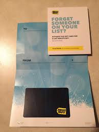 Gift cards are increasingly popular as gifts because they offer the recipient the chance to choose something that he or she really wants. My Best Buy Online Order Came With A Gift Card That Can Be Activated Remotely For Up To 2 000 Mildlyinteresting
