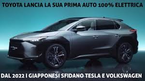 The toyota bz4x will be produced in two countries: Auto Elettriche Toyota Sfida Tesla E Volkswagen Con Bz4x Youtube