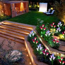 Leading solar lighting brands at warehouse prices. These Solar Powered Lily Flower Lights Are The Cutest Way To Light Up Your Yard