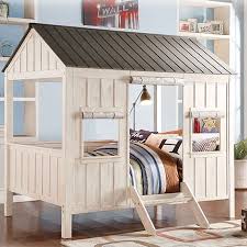 Young Children Love Using Their Imagination And What Better Way To Get Them Started Than With Their Very Own Cabin Or Playh With Images Cottage Bed Low Loft Beds Kid Beds