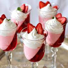 Jell O Strawberry Parfait Recipe Yummly Recipe Strawberry Parfait Recipes Desserts Parfait Recipes