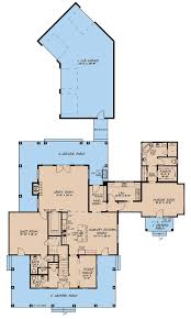 Country Style House Plan 6 Beds 4 5