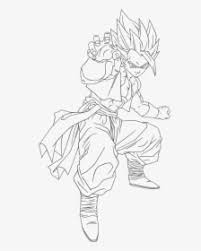 Dragon ball z free printable coloring pages for kids. Gogeta Png Images Transparent Gogeta Image Download Pngitem