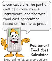 For example, if you've purchased a how to reduce food cost in restaurant management. Restaurant Food Cost Calculator For Portion And Menu Costing
