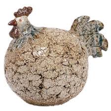 Poule Boule En Terre Cuite 26 Cm 0010175 Achat Vente Objet Deco De Jardin Sur Maginea Com Ceramic Chicken Wedding Decor Vases Sculptures