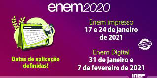 Use these free 2021 png #164912 for your personal projects or designs. Inep On Twitter A Versao Impressa Do Exame Sera Aplicada Em 17 E 24 De Janeiro De 2021 E A Versao Digital Em 31 De Janeiro E 7 De Fevereiro De 2021