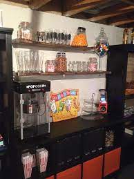 Our Basement Snack Bar Basement Snack Bar Home Movie Theater Snack Bar Snack Bar