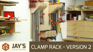 Infinitely adaptable to any scale, and able to hold almost any type of clamp. Clamp Rack Version 2 Jays Custom Creations