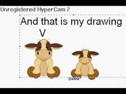 My Drawing Of The Webkinz Brown Cow - Youtube
