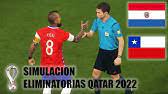 Neymar was on the scoresheet again as brazil edged paraguay in their final qualifier before the scheduled copa america. Chile Vs Paraguay Eliminatorias Qatar 2022 Pes 2021 Youtube