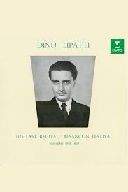 Danses roumaines (lipatti, dinu) n. Ultimul Recital Al Lui Dinu Lipatti Muzeul NaÈ›ional George Enescu