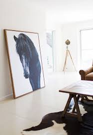 This Easy Yet Chic Way To Display Art At Home Requires Zero Nails Art Display Large Scale Wall Art Photography Wall Art