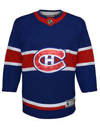 Official montreal canadiens jerseys only at shop.nhl.com! Nhl Youth Retro Reverse Jersey Montreal Canadiens Blue That Pro Look