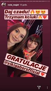 Born 11 january 2005), sometimes known as roxie, is a polish singer. Viki Gabor To Przyjaciolka Roksany Wegiel Co Jeszcze O Niej Wiemy 4fun Tv