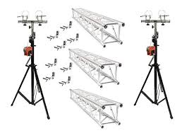 China circular lighting truss top ring rig tower for dj. Two 14 Crank Up Stands With Three 6 56 Square Aluminum Truss Segments Package Buy Online In Angola At Angola Desertcart Com Productid 26950384