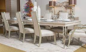 Michael amini laguna 60'' pedestal dining table. Camden Court Rectangular Dining Table By Michael Amini