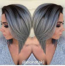 Great Colour Grey Hair Color Silver Ombre Hair Ombre Hair Color