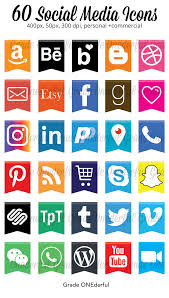 Black And White Social Media Icons For Email Signature Pin On Social Media Icons