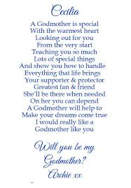 Godmother Proposal Unframed Lovely Poem Will You Be My Etsy Godmother Request Godmother Godmother Poem