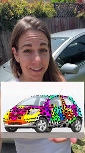 Surfing Car Lisa Frank