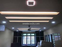The price per square foot covers the labor, plaster boards, and other materials. Modern Ceiling Design Plaster Ceiling Sungai Buloh Selangor Kuala Lumpur Kl Malaysia Interior Design Renovation One Stop The One Decor Enterprise