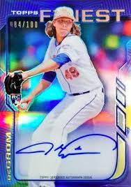 Jacob degrom had just won the national league rookie of the year award monday night for his outstanding 2014 season, and he was already thinking about next year. Jacob Degrom Rookie Cards Checklist Top Prospects Rc Guide Gallery