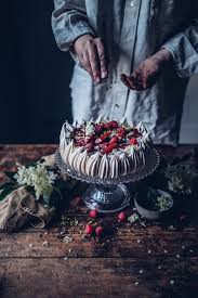 Shortcake is typically made with flour, sugar, baking powder or soda, salt, butter, milk or. Pavlova With Poached Rhubarb And Pomegranate Beetroot Syrup Our Food Stories