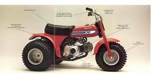 Honda Atc70 Photo Courtesy Of Vintage Factory Atc Racer Honda Vintage Bikes Hot Bikes