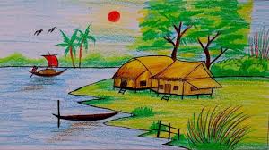 Check spelling or type a new query. Art Lessons For The Kids To Greatly Help Them Draw Craft And Paint Lessons Are Ideal For Elementary An Easy Scenery Drawing Drawing Scenery Landscape Drawings