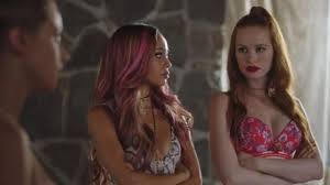 Check out the other riverdale figures from funko! The Swimsuit H M Cheryl Blossom Madelaine Petsch In Riverdale S03e01 Spotern